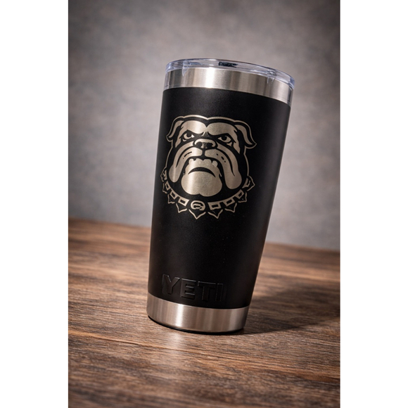 Yeti Other - YETI Rambler 20oz Tumbler Georgia Bulldogs Engraved Stainless Steel Cup